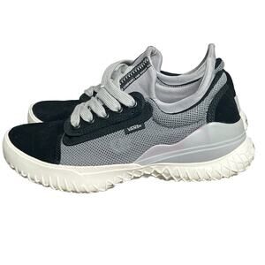 Vans City Cmt Utility Gray Black Marshmallow Skate Shoes Men’s Size 6.5 Women 8